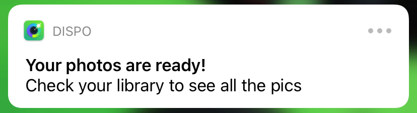 notification