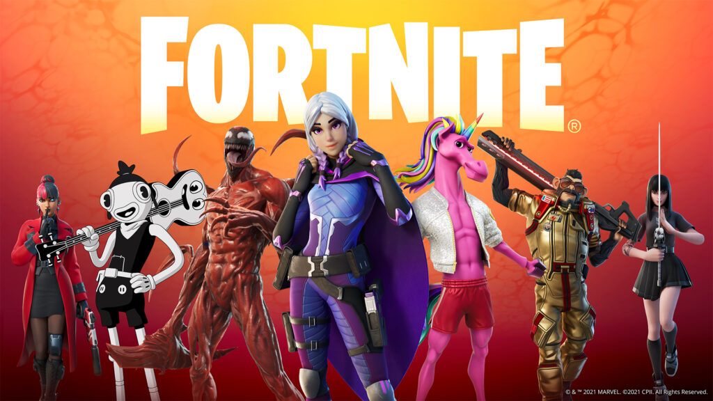 Fortnite1-1024×576 Seven Fortnite characters with Fortnite title