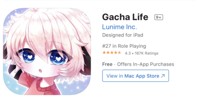 Gacha Life App Store