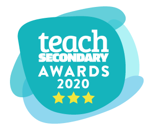 Teach secondary awards 2020 3 star badge